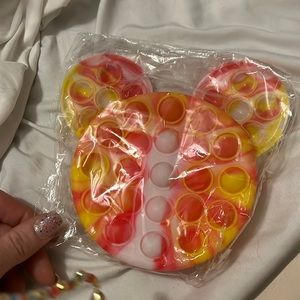 Mickey mouse shaped Pop it purse - New